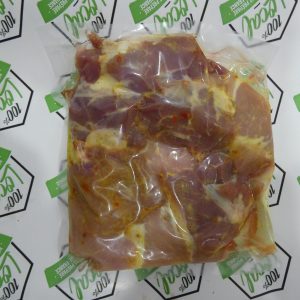 Sauté de porc en morceaux indiennes